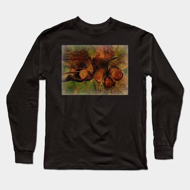 Flag Iris Seeds Long Sleeve T-Shirt by AlexaZari